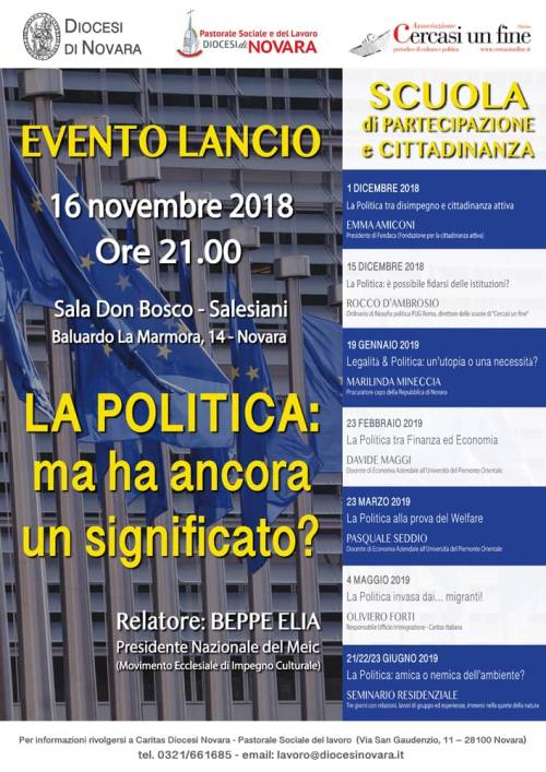 181116 locandina primo incontro scuola cittadinanza