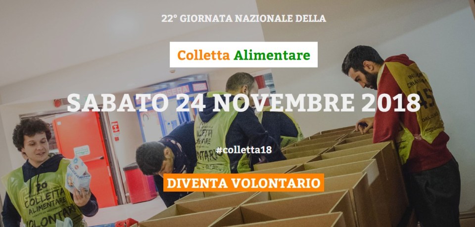 banner colletta alimentare 2018