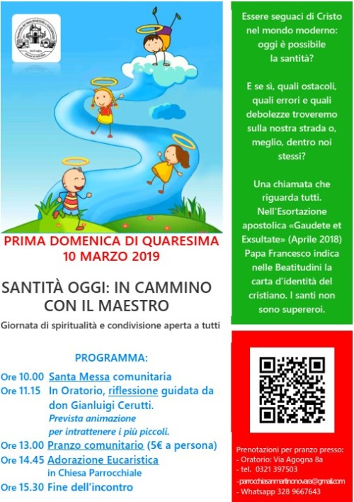 locandina ritiro quaresima 10-03-19