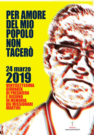 manifesto giornata missionari martiri 2019