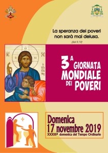 locandina III giornata mondiale poveri 2019