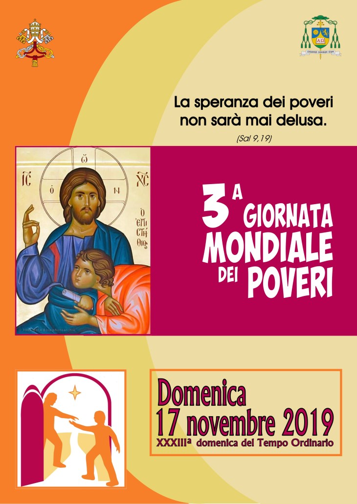 locandina III giornata mondiale poveri 2019