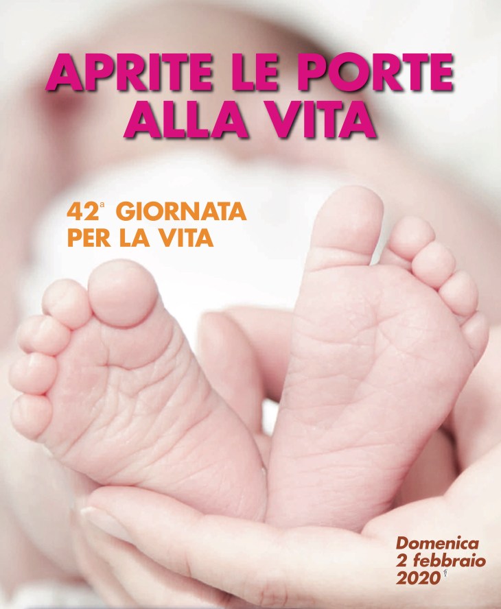 giornata vita 2020 - manifesto