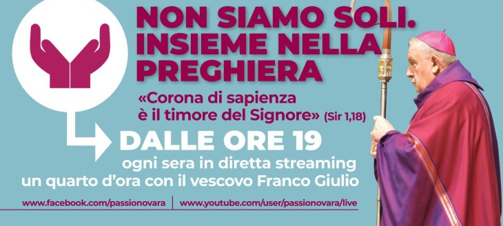 200308 banner diretta streaming vescovo franco giulio quaresima