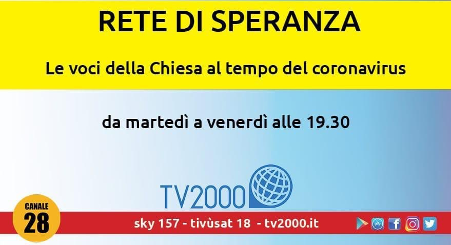 banner rete di speranza tv2000
