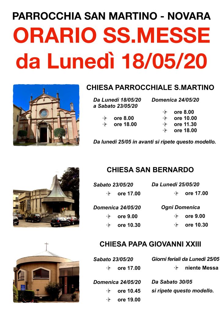 200518 cartello orario chiese ripresa messe con popolo