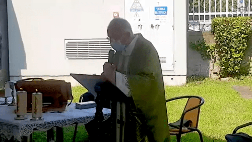 200711 messa de pagave coronavirus